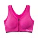 Akarana Baby Maternity Sports Secure Zip Front Bra (Deep Pink)