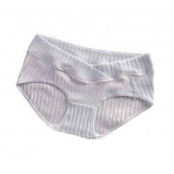 Akarana Baby Maternity Soft Cotton Underwear Postpartum Low Waist Panties (Light Blue)