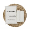 Akarana Baby Organic Bamboo Washcloth Set Super Soft 6 in 1 Pack Baby Handkerchief (White)