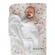 Akarana Baby Waffle Weave Baby & Toddler Blanket 100% Cotton (White)