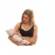 Akarana Baby Laser-Cut Basic Maternity & Nursing Bra (Free 1pc Extender) - Ultra Thin (Black)