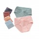 Akarana Maternity Lace Soft Cotton Underwear Postpartum Low Waist Panties - Maroon