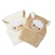 Baby Hooded Towel Coral Fleece Bath Towel - Cream