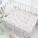 High Quality Newborn Baby Bamboo Muslin Swaddle Soft Blanket - Strawberry