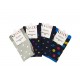 Akarana Maternity Compression Socks Pregnancy Socks Stocking - Black Colorful Dots