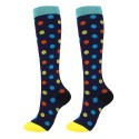 Akarana Maternity Compression Socks Pregnancy Socks Stocking - Colorful Dots