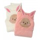 Akarana Baby Bunny Microfiber Coral Fleece Baby Hooded Towel - Bunny Pink