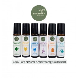 Pure Essential Roll On Natural Aromatherapy Oil 10ml for Kids & Adult (Breath Easy)