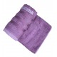 Premium Akarana Bamboo Fiber Cotton Bath Towel - Purple