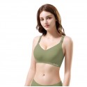 Akarana Baby Laser-Cut Basic Maternity & Nursing Bra *Free 1pc Extender - Ultra Thin (Olive Green)