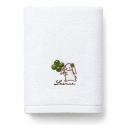 NEW Loomie The Bunny Premium Cotton Baby & Kids Bath Towel 50x100 (Lucky Loomie)