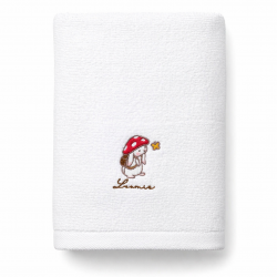 NEW Loomie The Bunny Premium Cotton Baby & Kids Bath Towel 50x100 (Mushroom Loomie)