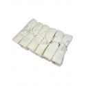 Akarana Baby Organic Bamboo Washcloth Set (White)