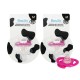 Basilic Soother in Cherry Shape Cow M (2 Pieces)