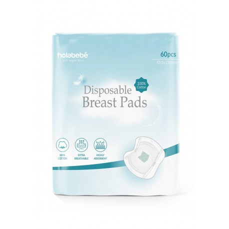 Holabebe Disposable Breast Pads 60pcs
