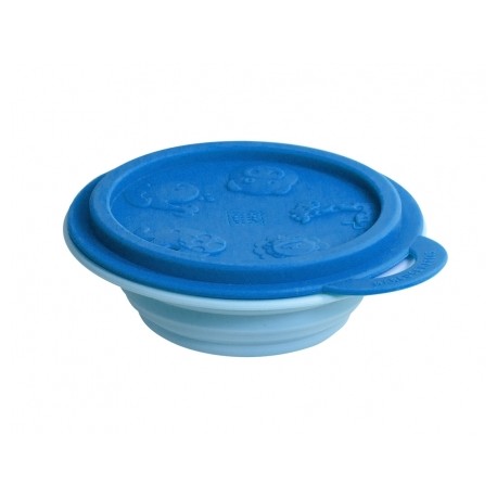 Marcus & Marcus Silicone Collapsible Bowl (Blue Lucas)