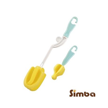 Simba Rotary Sponge Bottle Brush (Blue)