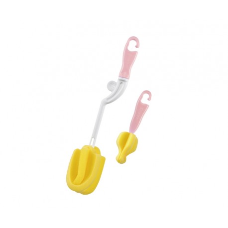 Simba Rotary Sponge Bottle Brush (Pink)