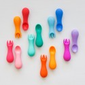 Marcus & Marcus Silicone Palm Grasp Spoon & Fork Set (12m+)