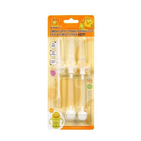 Simba Straw Replacement & Brush Set For Flip-It Straw Training Cup