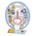 Simba Fruit Vision Round Shape Massage Pacifier (0 Months+) (Red)