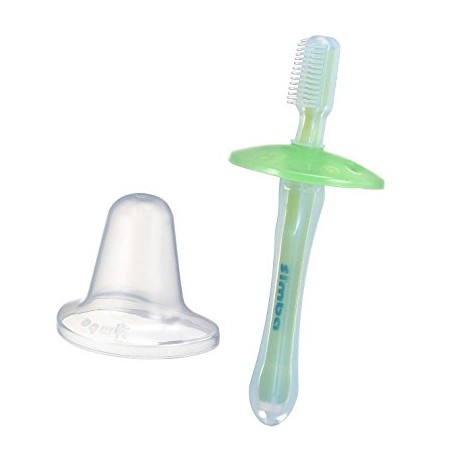 Simba Sterilizable Silicone Toothbrush Green