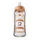 Simba Crystal Romance Wide Neck Glass Bottle [Sunny Brown] - 270ml/9oz