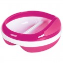 OXO TOT Divided Feeding Dish With Removable Ring (Pink)