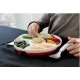 OXO TOT Divided Plate With Removable Ring - Orange
