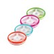 OXO TOT Divided Plate With Removable Ring - Pink