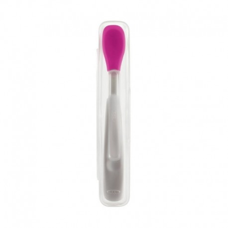 OXO Tot On-the-Go Feeding Spoon with Travel Case - Pink
