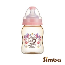 Simba Dorothy Wonderland PPSU Feeding Bottle - Wide Neck 200ml (Pink)