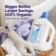 Hoppi Organic Baby Laundry Detergent - Lavender (1.8L/Bottle)