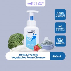 Hoppi Bottle, Fruits & Vegetables Foam Cleanser (500ml/Bottle)