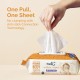 [CARTON] Hoppi Antibacterial Wipes (80 Wipes x 12 Packs) [NEW PACKAGING]_226738