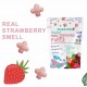 HUGGING LOVE ORGANIC BABY SUPERFOOD PUFF - BEETROOT AND STRAWBERRY AND SPINACH 10G PER PACK [HALAL & ORGANIC CERTIFIED]