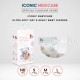 Iconic Babycare Ultrasoft Day & Night Baby Diaper Tape NB30/S56/M52/L48 (Pack)