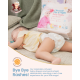 Iconic Babycare Ultrasoft Day & Night Baby Diaper Tape NB30/S56/M52/L48 (Pack)