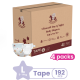 [Bundle of 4] Iconic Babycare Ultrasoft Day & Night Baby Diaper Tape NB120/S224/M208/L192