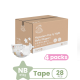 [Bundle of 4] Iconic Babycare Signature Day & Night Baby Diaper Tape NB112/S200/M176/L152