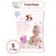 [Trial Pack] Iconic Babycare Ultrasoft Day & Night Baby Diaper Tape NB/S/L/XL (2pcs/pack)