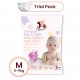 [Trial Pack] Iconic Babycare Ultrasoft Day & Night Baby Diaper Tape NB/S/L/XL (2pcs/pack)