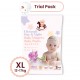 [Trial Pack] Iconic Babycare Ultrasoft Day & Night Baby Diaper Pants M/L/XL/XXL (2pcs/pack)