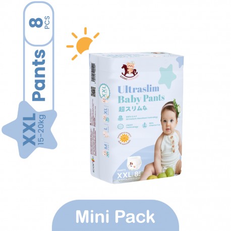 [Travel Pack] Iconic Babycare Ultraslim Day-Use /Signature Day & Night Baby Diaper Pants M14/L12/XL10/XXL8