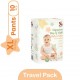 [Travel Pack] Iconic Babycare Signature Day & Night Baby Diaper Pants M14/L12/XL10/XXL8