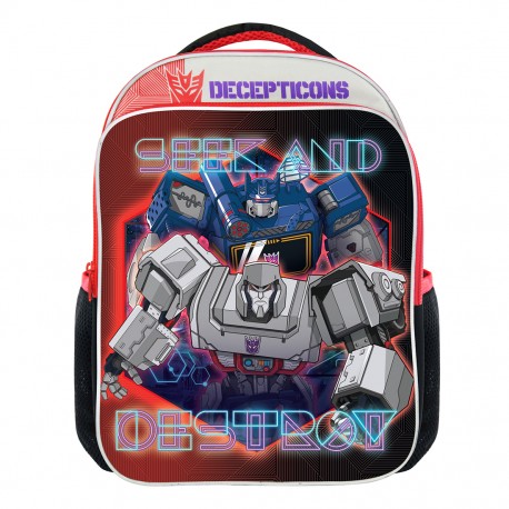 Transformers Decepticons Primary School Bag