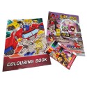Transformers TFEG Coloring Book With Short Color Pencil Set