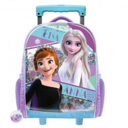 Disney Frozen 2 EVA Holographic Primary School Trolley Bag