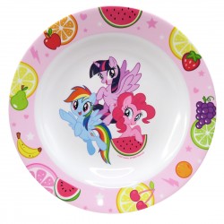 My Little Pony Fruity Melamine Deep Plate (8-Inch)