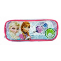 Disney Frozen Winter Magic Square Transparent Pencil Bag Set